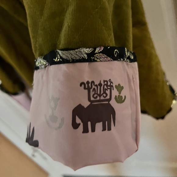 HEARTS OF PALM CORDUROY ASIAN JACKET - Picture 4 of 15